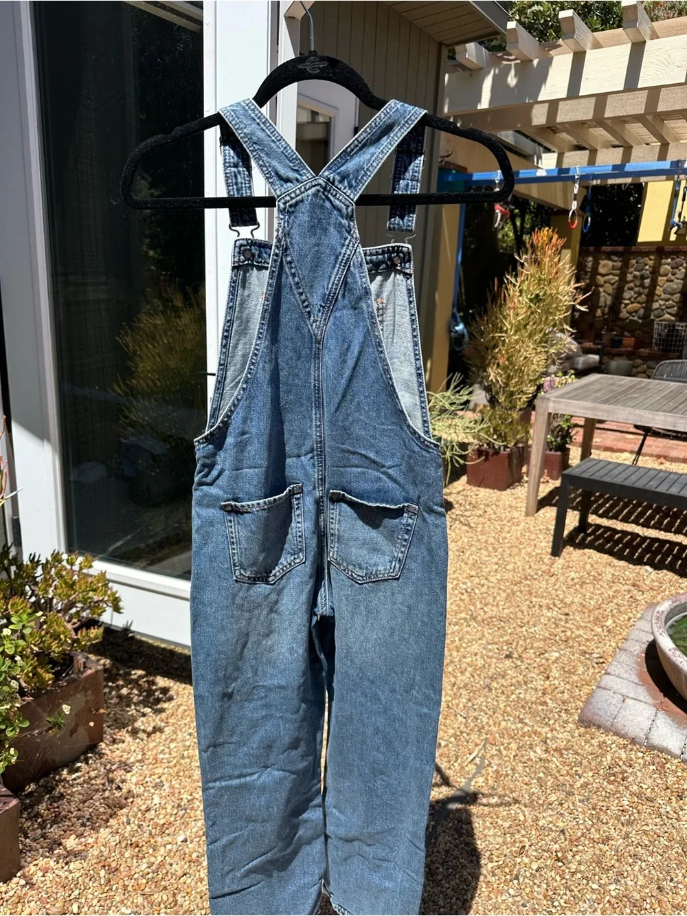 GAP Men's Denim Overalls - Blue